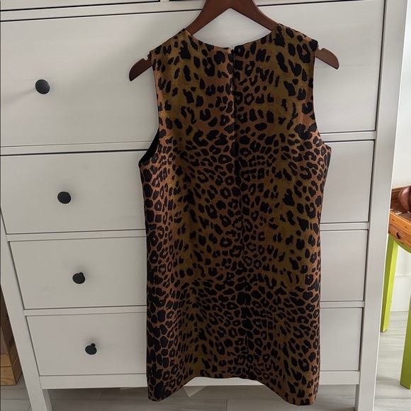 Tuckernuck Leopard Print Sleeveless Mini Dress Size L - Picture 5 of 7